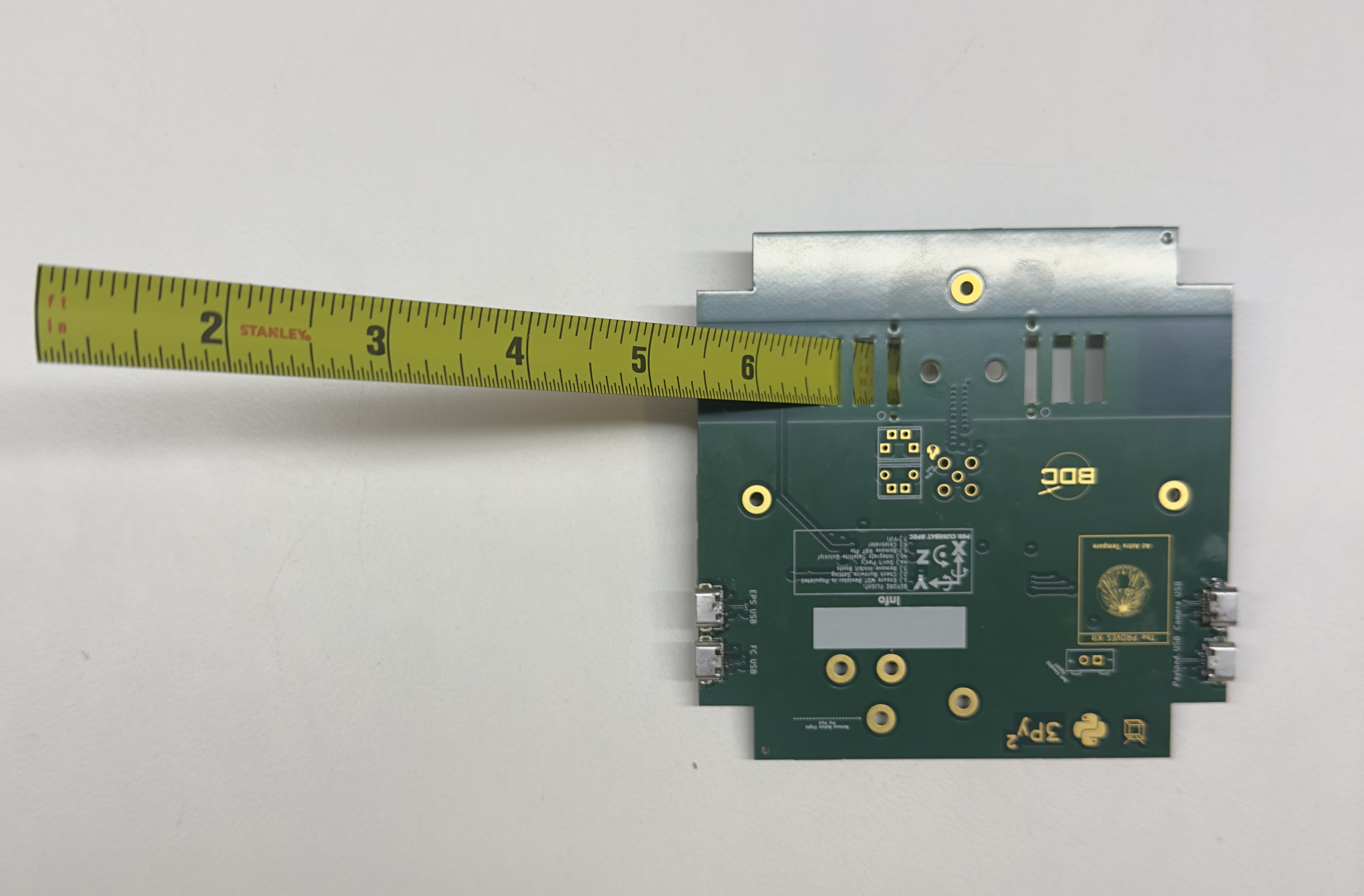 Figure 5.6 Fed Antenna end on one side.