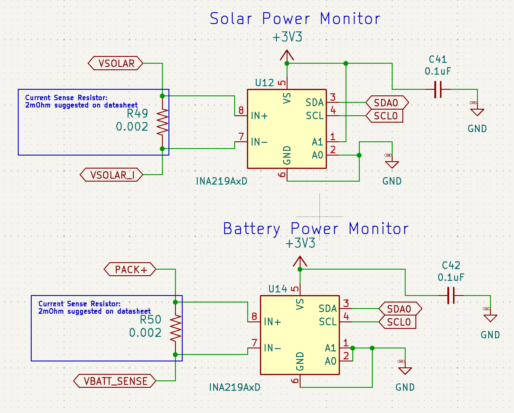 Power Monitor Circuits
