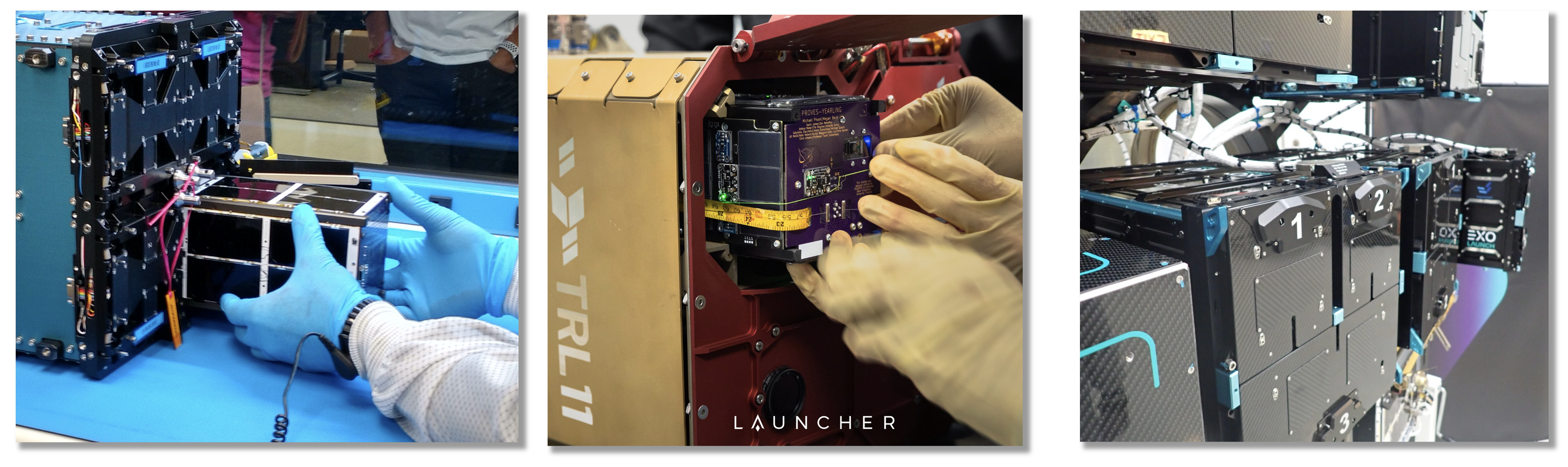 BroncoSat-1 Going in the Deployer