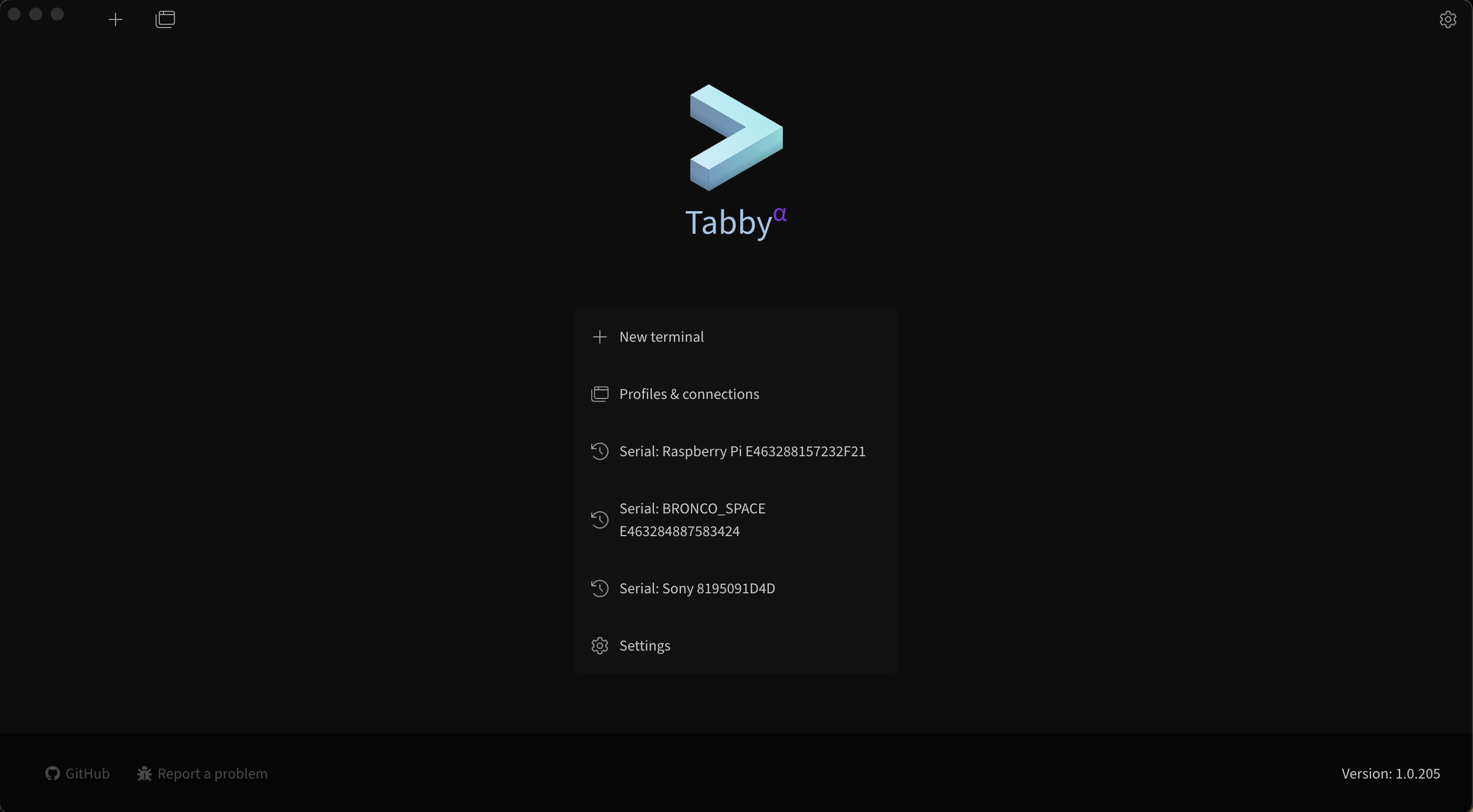 Tabby Terminal